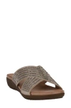 Gc Shoes Sharlene Comfort Slide Sandal In Gold