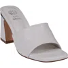 Gc Shoes Women's Soho Square Toe Block Heel Dress Sandals In White