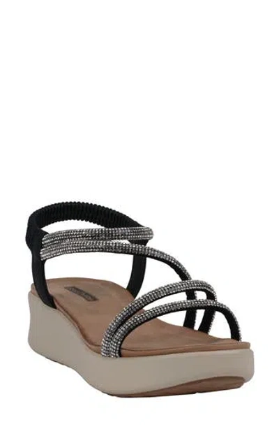 Gc Shoes Sol Comfort Platform Sandal In Black