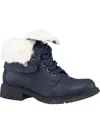 Gc Shoes Trudie Womens Faux Leather Ankle Casual Shoes In Blue