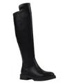 Gc Shoes Ayla Womens Zipper Manmade Over-the-knee Boots In Black