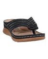 Gc Shoes Amari Comfort Sandal In Black