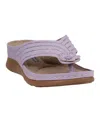 Gc Shoes Amari Comfort Sandal In Purple