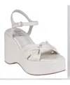 Gc Shoes Women's Analia Platform Wedge Sandals In White