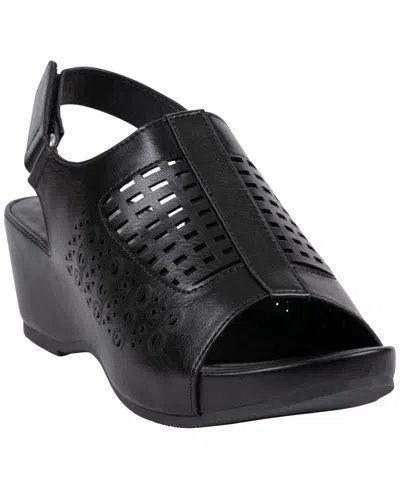 Gc Shoes Women's Ankle Strap Wedge Heel Sandals In Multi