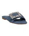 Gc Shoes Bianca Slide Sandal In Denim