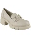 Gc Shoes Women's Caesar Lug Sole Platform Loafers In Off White