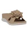 Gc Shoes Claire Comfort Slide Sandal In Tan