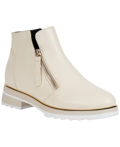 Gc Shoes Women's Eldora Side Zip Round Toe Ankle Boots In Neutral