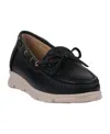 Gc Shoes Women's Elora Boat Shoe Loafers In Black