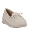 Gc Shoes Women's Elora Boat Shoe Loafers In White