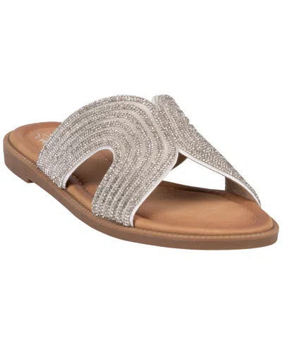 Gc Shoes Carline Sandal In Silver