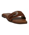 Gc Shoes Kenna Slide Sandal In Tan