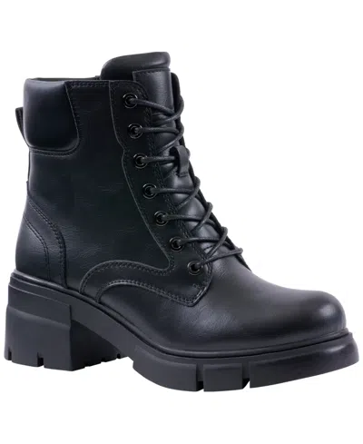 Gc Shoes Women's Marley Round Toe Booties In Black