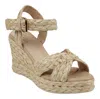 Gc Shoes Women's Maya Espadrille Slingback Wedge In Natural In Neutral