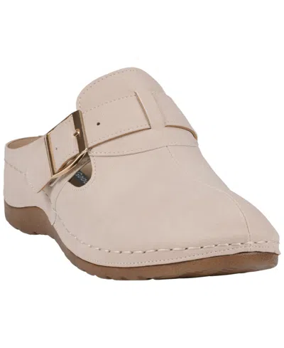 Gc Shoes Women's Pippen Slip-on Clogs In Brown