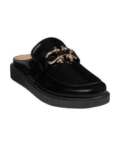 Gc Shoes Women's Reese Buckle Slip On Mules In Black