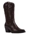 Gc Shoes Women's Savannah Western Mid-calf Boots In Brown