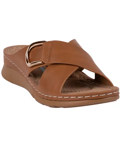 Gc Shoes Weekend Sandal In Brown
