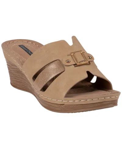 Gc Shoes Women's Slip-on Sandals In Brown