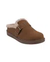 Gc Shoes Women's Vallery Cozy Shearling Slip On Mules In Brown
