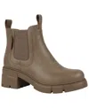 Gc Shoes Women's William Pull Tab Lug Sole Chelsea Booties In Taupe