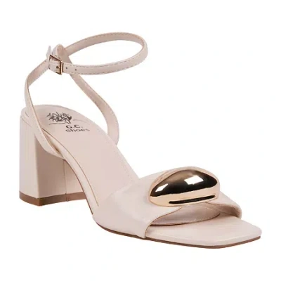 Gc Shoes Womens Skyla Hardware Ankle Strap Heeled Sandals In Multi