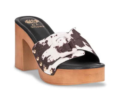 Gc Shoes York Platform Sandal In Multi