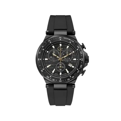 Gc Synthetic Sport Men's Watch In Black