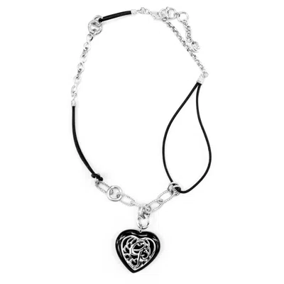 Gc Women's Necklace In Silver