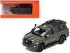 Gcd 2015 Toyota Land Cruiser (200) Green With Roof Rack 1/64 Diecast Model Car By  In Green