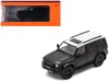 Gcd Toyota Land Cruiser Prado 250 Black With White Top 1/64 Diecast Model Car By  In Black