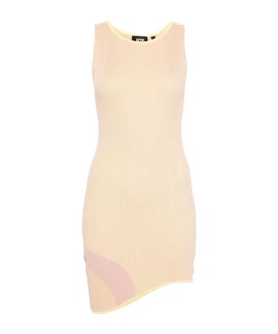 GCDS A ROUND-NECKED COLOR DRESS