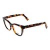 Gcds Brown Unisex Optical Frames In Multi