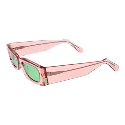 Gcds Acetate Sunglasses In Pink