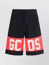 Gcds Logo-band Cotton Shorts
