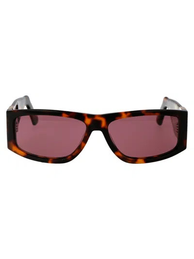 Gcds Avana Scura Acetate Sunglasses In Brown