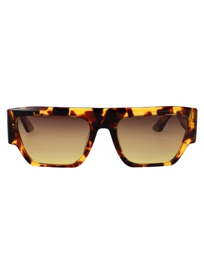 Gcds Avana Scura  / Roviex Grad Acetate Sunglasses In Brown