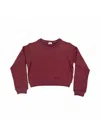 Gcds Baby Girl Sweatshirt  1531ba5_junior_bordeaux In Burgundy