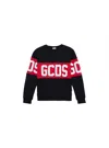 Gcds Baby Sweatshirt  1527ba_nero In Black