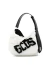 Gcds Small Comma Tote Bag In White