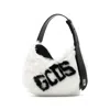 Gcds Comma Twist Hobo Bag In White