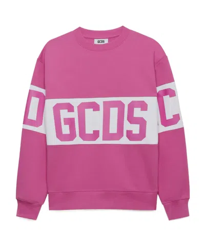 GCDS LOGO-PRINT SWEATSHIRT
