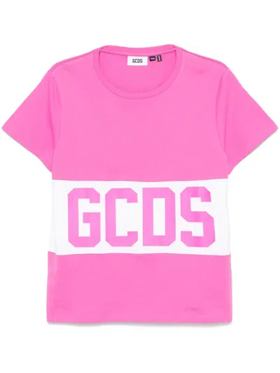 GCDS BAND LOGO T-SHIRT
