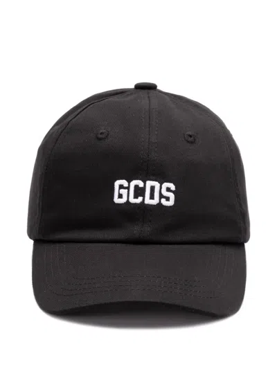 Gcds Baseball Hat With Embroidery In Black