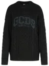 Gcds Cable Knit Crew Neck Sweater