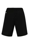 Gcds Logo-print Drawstring Swim Shorts In Black