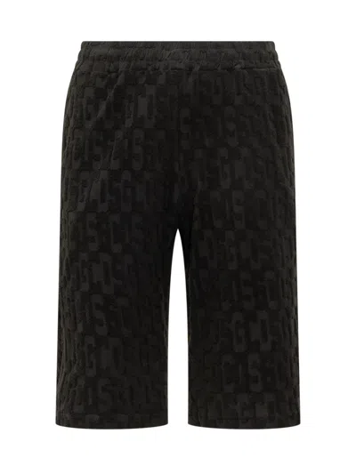 Gcds Black Logo Shorts