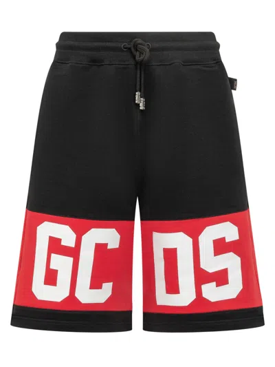 Gcds Black Logo Shorts