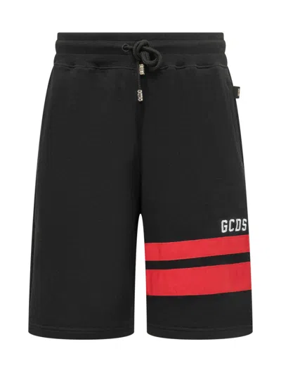 Gcds Black Logo Shorts